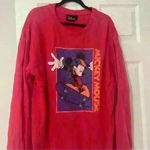 Mickey Mouse Skateboard Crewneck